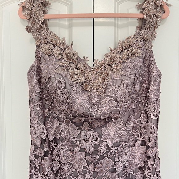 Mother of the Bride Gown - Size 12 Champagne Ombré.  Never Worn/Brand New - Picture 4 of 17